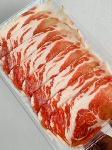Sliced Pork 猪肉片- 得庄火锅店（招牌猪肚火锅汤）MMJ Steamboat