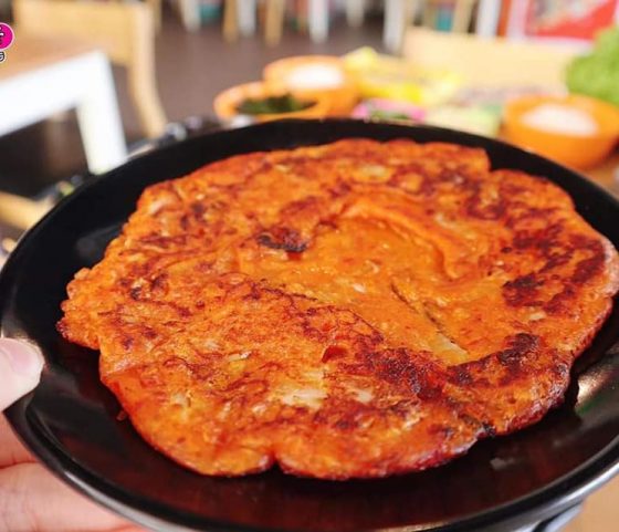 Korean Kimchi Pancake
